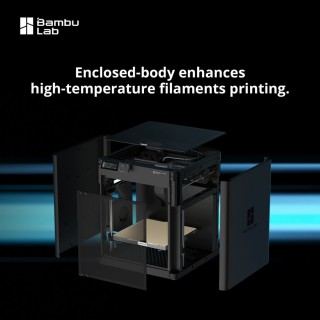 Bambulab P1S CoreXY Full 3D Printer High Speed Autolevel Magnetic Bed